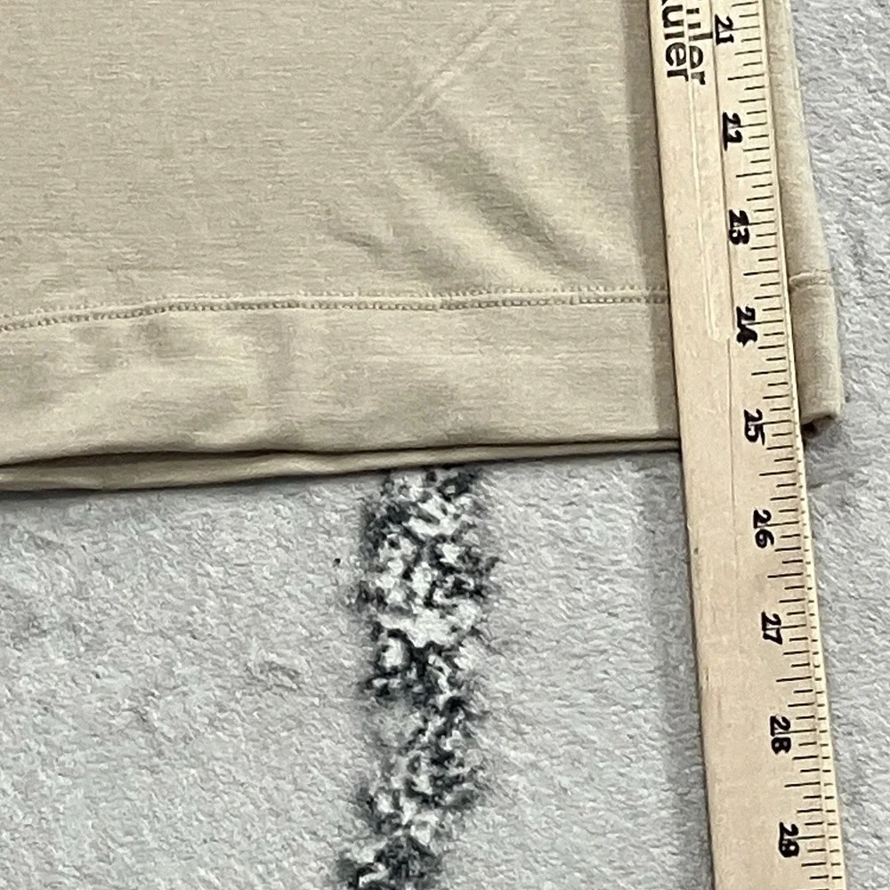 Max Studio Wide Leg Jumpsuit Size Small NWT Beige Sleeveless Tie Waist Minimal - Picture 5 of 15